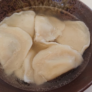 お酒も進む⭐水餃子のピリ辛煮